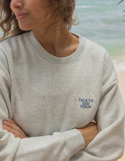 Talk to God Unisex Crewneck