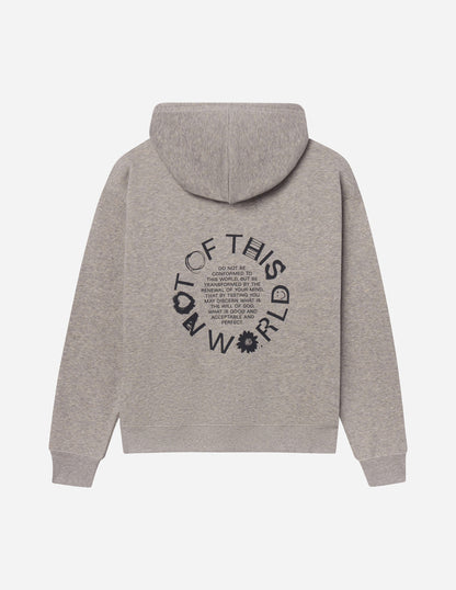 Not of This World Beige Unisex Hoodie