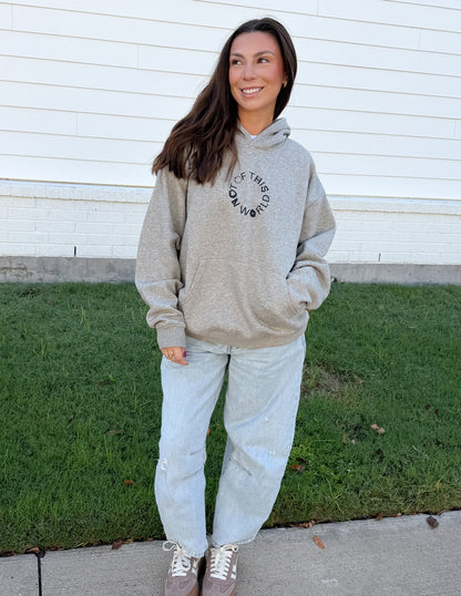 Not of This World Beige Unisex Hoodie