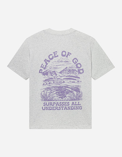 Peace of God Grey Unisex Tee