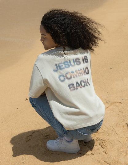 Jesus Is Coming Back Heavyweight Tee