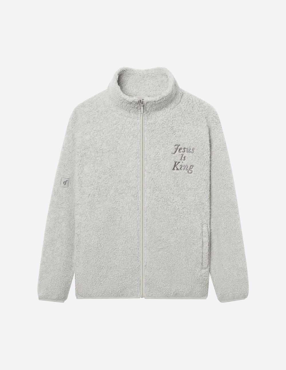 Jesus Is King Fleece Full-Zip Jacket