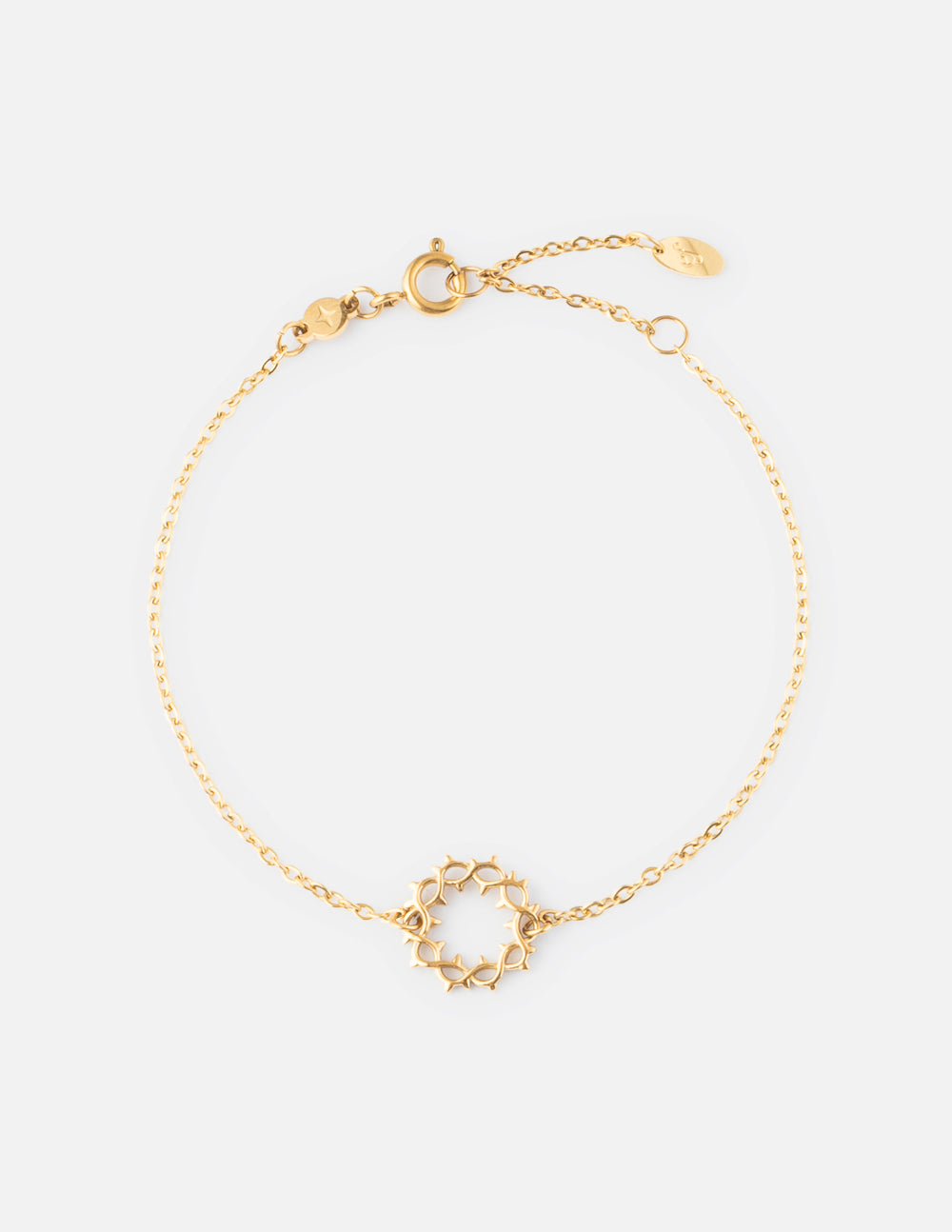 Crown of Thorns Link Bracelet