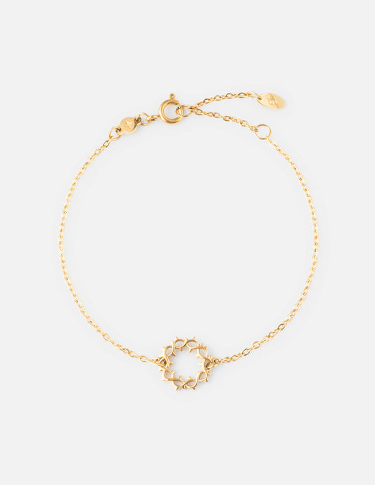 Crown of Thorns Link Bracelet