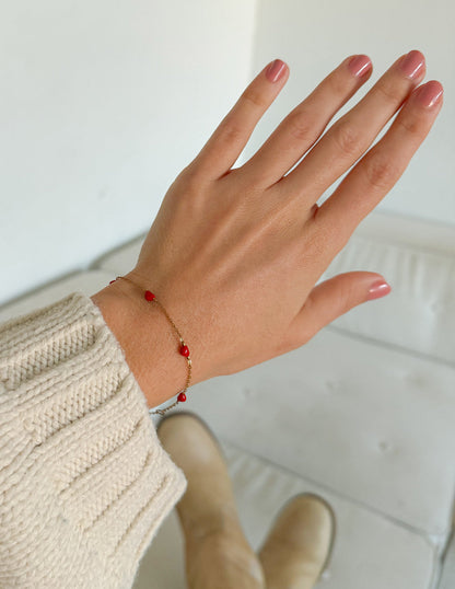 Dainty Love Link Bracelet