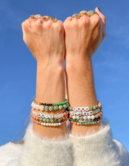 Howlite Stacker Bracelet