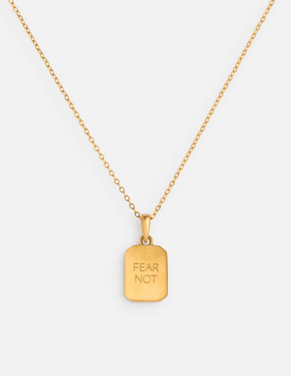 Cross Pendant Link Necklace
