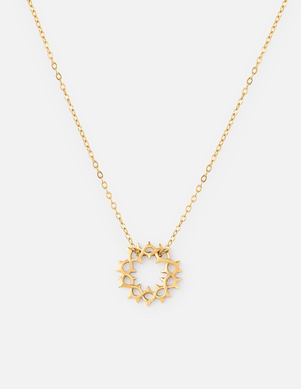 Crown of Thorns Link Necklace