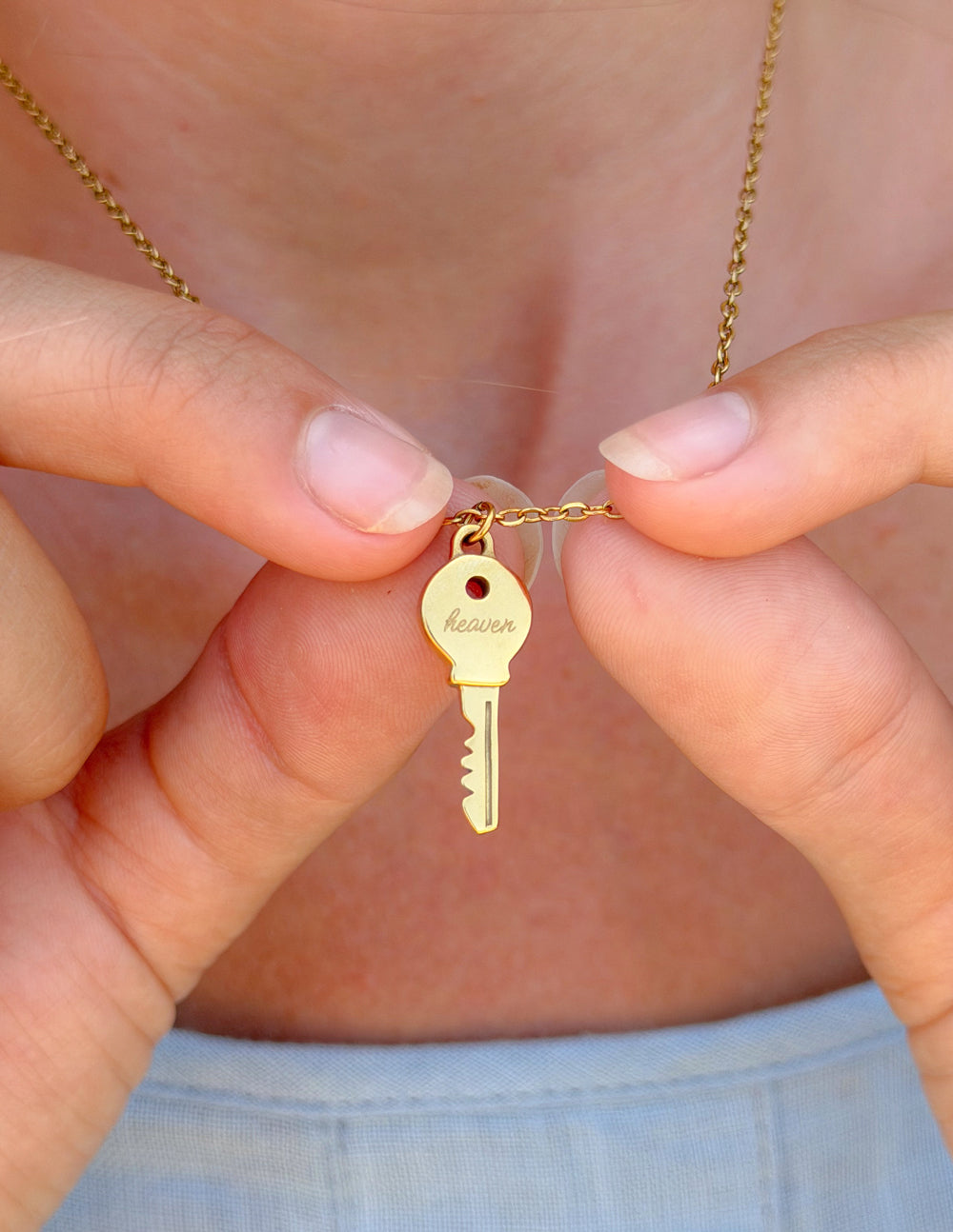 Key to Heaven Link Necklace