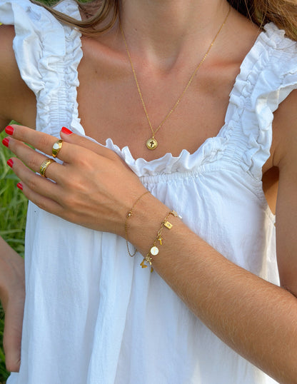 Living Hope Cross Link Necklace
