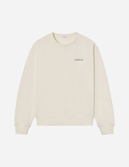 Basics White Sand Unisex Crewneck